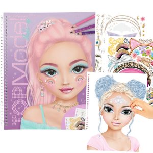 TOP MODEL MAKE UP COLOURING BOOK 413983