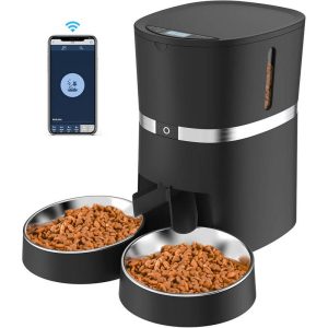 DISPENSADOR DE COMIDA DUAL SMART PARA MASCOTAS