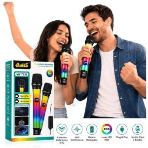 MICROFONO INALAMBRICO P/PARLANTE RGB MY-7938