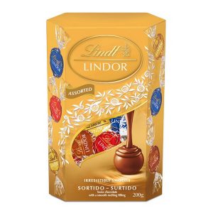 LINDT LINDOR ASSORT CORNET 212 GR