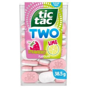 FERRERO TIC TAC TWO STRAWBERRY Y LIME T38