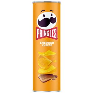 PRINGLES CHEDDAR CHEESE 158 GRS