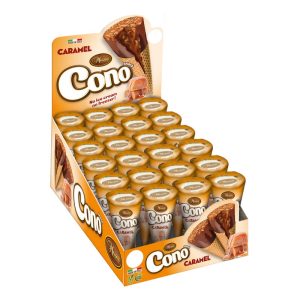 MESSORI CONO WAFFLE CARAMEL DISP 22 GR