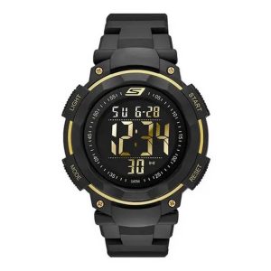 SKECHERS RELOJ SR1019 BK/GLD