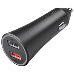 XIAOMI CARGADOR P/AUTO DOBLE PUERTO MI 37W