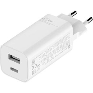 XIAOMI CARGADOR DE PARED GAN 65W TYPE A+C 36252