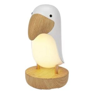 VELADORA ALTAVOZ BLUETOOTH PÁJARO TUCAN LJC-162