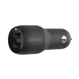 BELKIN CABLE DUAL USB-A 24W BLK CCB001BTBK
