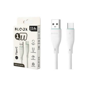BLOOX CABLE USB A TIPO C 1M WHT ACC010967