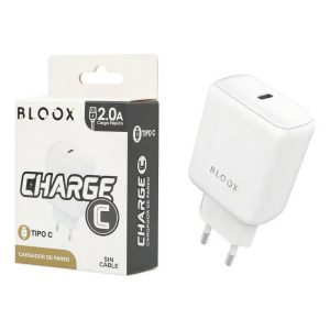 BLOOX CARGADOR ESTANDAR USB C 20W WHT ACC011229