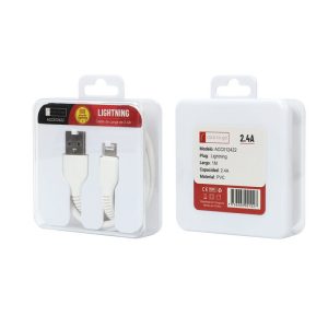 ROCA CABLE USB C LIGHTNING 1M WHT ACC012422