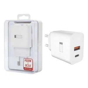ROCA CARGADOR ESTANDAR USB A/C 20W WHT ACC012424