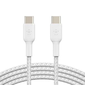 BELKIN CABLE USB-A TO USB-C 1MTS WHT CAB004BT1MWH