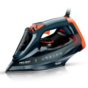 RAF PLANCHA A VAPOR INALAMBRICA BK/OR R.1248O