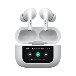 AIWA AURICULAR TWS ESTUCHE/PANTALLA WT AWTWSGPROWT