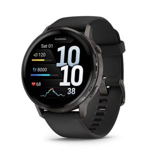 GARMIN RELOJ VENU 4 45MM SLT/BLK 010-03014-00