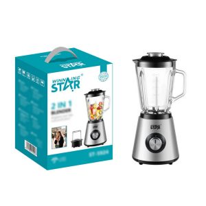 WS LICUADORA 2IN1 1.6 LT BLK ST-5924