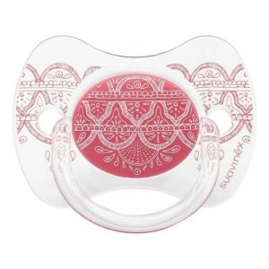 SUAV CHUPETE FISIOLOGICO COUTURE 0-4M ROSADO