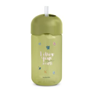 SUAV VASO ANTIDERRAME DE PAJITA 340 ML +18M VERDE