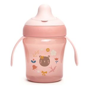 SUAV TAZA DE APRENDIZAJE 200 ML + 6M ROSADO