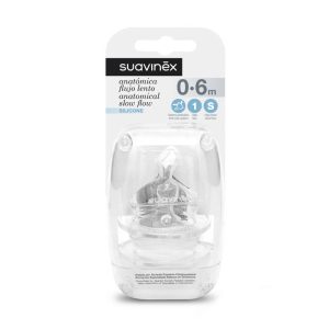 SUAV TETINA ANATOMICA SIL 0-6M FLUJO S X2