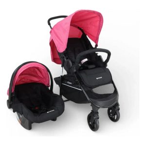 BEBESIT LISBOA ROSADA (COCHE Y BABYSILLA) 5210