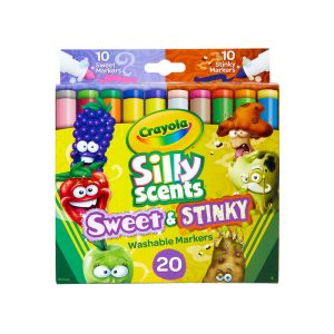 CRAYOLA 10 SILLY SCENTS SWEET & STINKY