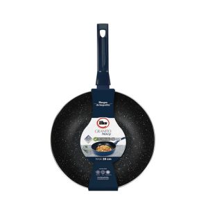 ILKO WOK 28CMGRANITO NAVY ILK00371