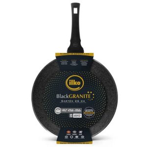 ILKO SARTEN ANTIADH 26 CMBLACK GRANITE ILK27631