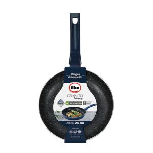 ILKO SARTEN 24CMGRANITO NAVY ILK00356